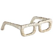 Cyan Design Spectacles 2" Tall Iron Glasses Sculpture Antique Silver