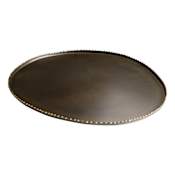 Cyan Design 12 Inch Wide Iron Rochester Tray Antique Black