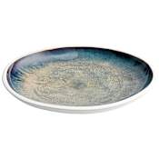 Cyan Design Large Lullaby 2" Tall Ceramic Decorative Bowl White and Oyster