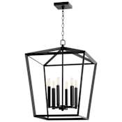 Cyan Design Hyperion 4 Light 19" Wide Pendant Noir