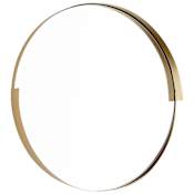 Cyan Design 23-1/4" Diameter Circular Framed Accent Mirror Gold