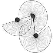 Cyan Design Gnosis 23-1/2"W x 1-3/4"D x 25"H Abstract Sculpture Noir