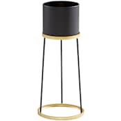 Cyan Design Liza 28" Tall Iron Vase Gold / Black