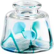 Cyan Design Tahoe 7-3/4" Tall Glass Vase Blue / Clear