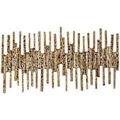 Cyan Design Ledger 18"W x 1"D x 10"H Abstract Sculpture Antique Brass