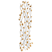 Cyan Design Guilded Vine 61.5 x 14.5 Iron Wall Decor Gold