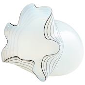 Cyan Design Moon Jelly 10.25 Inch Tall Glass Vase White