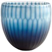 Cyan Design Tulip 8.25 Inch Diameter Glass Decorative Bowl Blue