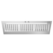 Dacor 780 - 1200 CFM 48 Inch Wide Range Hood Insert with Dishwasher Safe Baffle Filters Silver Stainless