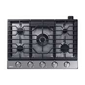 Dacor Transitional 30 Inch Wide 5 Burner Gas Cooktop Stainless Steel
