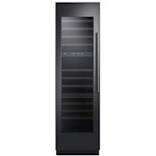 Dacor 24 Inch Wide 100 Bottle Capacity Built-In Wine Cooler with Left Swing Door Panel Ready