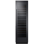 Dacor 24 Inch Wide 100 Bottle Capacity Built-In Wine Cooler with Right Swing Door Panel Ready