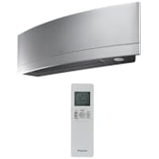 Daikin 9,000 BTU Cooling Mini Split Wall Mount Indoor Unit with Auto Fan and Night Quiet Mode Silver
