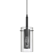 Dainolite Percy 6" Wide Mini Pendant Matte Black