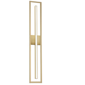 Dainolite Arandel 6" Wide LED Vanity Light Aged Brass