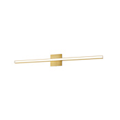 Dainolite Arandel 36" Wide LED Bath Bar Aged Brass