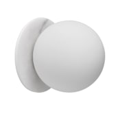 Dainolite Burlat 6" Tall Wall Sconce Alabaster / White