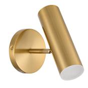 Dainolite Constance 8" Tall LED Wall Sconce Aged Brass