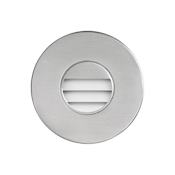 Dainolite Single Light 3" Wide LED Outdoor Hardscape Light Brushed Aluminum