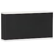 Dainolite Emery 5" Tall LED Outdoor Wall Sconce Matte Black