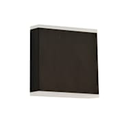 Dainolite Emery 5" Tall LED Outdoor Wall Sconce Matte Black