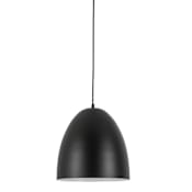 Dainolite Ofelia 12" Wide Pendant Matte Black