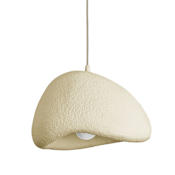 Dainolite Pilar 16" Wide Pendant Matte Beige