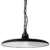 Dainolite Quentin 18" Wide Pendant Matte Black