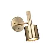 Dainolite Rhoswen 9" Tall Wall Sconce Aged Brass