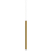Dainolite Sanya 1" Wide LED Mini Pendant Aged Brass