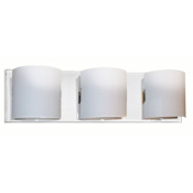 Dainolite Sanctuary 3 Light 20" Wide Bathroom Vanity Light Polished Chrome