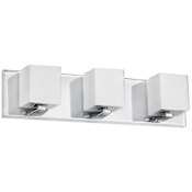 Dainolite 3 Light ADA Compliant Vanity Light Polished Chrome