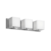 Dainolite 3 Light 19" Wide Vanity Light Polished Chrome