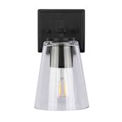 Dainolite Wenda 10" Tall Wall Sconce Matte Black