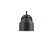 Dainolite Wrigley 9" Tall Wall Sconce Matte Black