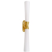 Dainolite Whitney 2 Light 32" Tall Wall Sconce Gold / White
