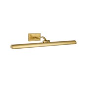 Dainolite Yvonne 24" Wide Picture Light Aged Brass / Frosted