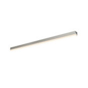 DALS Lighting 36" Wide LED Flush Mount Linear Ceiling Fixture Aluminum