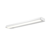 DALS Lighting CCT Linear 18" LED Under Cabinet Light Bar - Selectable Color Temperature & Adjustable Light Direction White