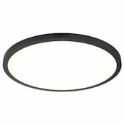 DALS Lighting Delta 24" Wide LED Flush Mount Ceiling Fixture Black