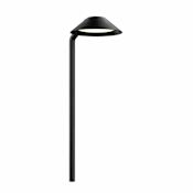 DALS Lighting Single Gaia 24V LED Bollard Path Light Black