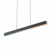 DALS Lighting Boulevard Pendant Pro 48" Wide LED Linear Smart Chandelier Black