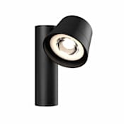 DALS Lighting Single Orbit 6" Wide 24V LED Down Light Black