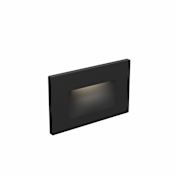 DALS Lighting Single Camber 5" Wide 120V LED Down Light Black