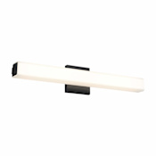 DALS Lighting Nobel 5" Wide LED Bath Bar Black