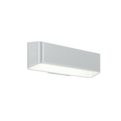 DALS Lighting 2 Light 14" Wide LED Indoor / Outdoor Wall Sconce Satin Grey