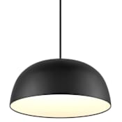 DALS Lighting Napa 30" Wide LED Pendant / Converts to Flush Mount Black