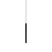 DALS Lighting 18" Tall LED Mini Pendant with Selectable Color Temperature Black