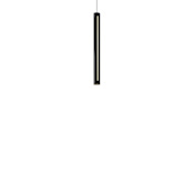 DALS Lighting Single Light 2" Wide LED Mini Pendant Black