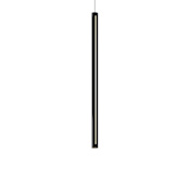 DALS Lighting Single Light 2" Wide LED Mini Pendant Black